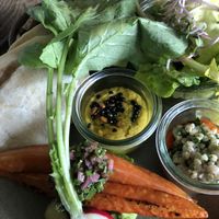 the garden breakfast  at The Artisan in Zurich