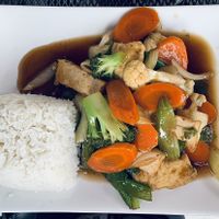 Vegan Veggie Stir Fry at Non La Vietnamese Cuisine in Portland