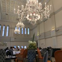 The decor  at The Tea Room in Sydney