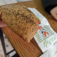 Vegan cheese pastry at Gregory's in Athens