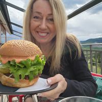 Amazing Vegan Burger at VIKI BURGER in Koper