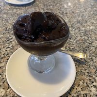 vegan chocolate ice cream   at VIKI BURGER in Koper