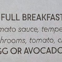 brunch breakfast meniu at Monka in Torun