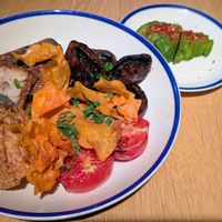 Vegan Monka full breakfast (extra avocado) at Monka in Torun