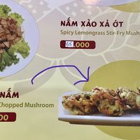 The mushrooms were delicious .  at Hà Thành in Hanoi