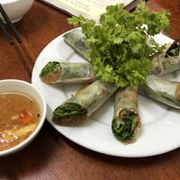 Rolls were dry not that great at Hà Thành in Hanoi