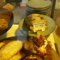 Vegan Chocolate Chip Cookies and other Pastry Optiona at Café Integral in Chicago