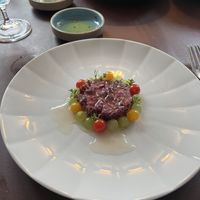 First coursee  at The Pescatarian in Copenhagen