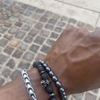 2 bracelets I bought  at Cinq Concept Store in Cannes