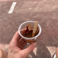 Best Vegan Dessert I’ve had!!! Definitely need to try the chocolate mousse  if you are passing by. Great guy and has been vegan 20 years and clearly knows his stuff😃   at Cinq Concept Store in Cannes