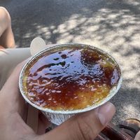 Crème brûlée   at Cinq Concept Store in Cannes