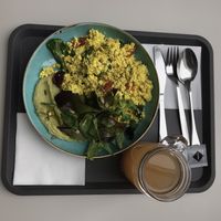 Тофу-скрембл  at «5+2» in Moscow