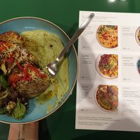 Рататуй с очень вкусным и лёгким кремом at «5+2» in Moscow