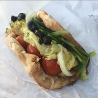 vegan italian sub  #Veganuary at Monte's Fine Foods in Portland
