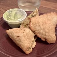 Samosas  at Utara Brewing Co in Sandpoint