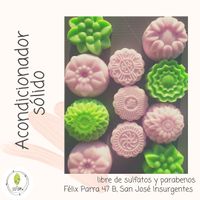 Shampoo y acondicionador sólidos  at Lu'um in Mexico City