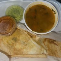 Masala dosa. One of those foods that was even good cold the next morning  at Palette Indian Kitchen in Spring