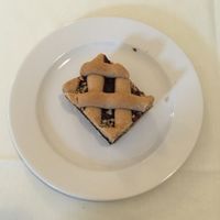 berry square  at Napfényes Restaurant & Confectionery in Budapest