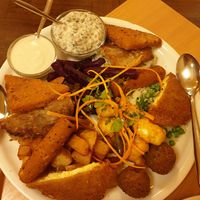 Platter for 2 at Napfényes Restaurant & Confectionery in Budapest