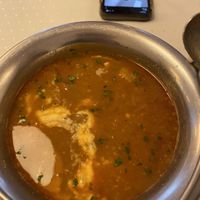 Goulash at Napfényes Restaurant & Confectionery in Budapest