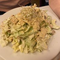 Salad at Napfényes Restaurant & Confectionery in Budapest