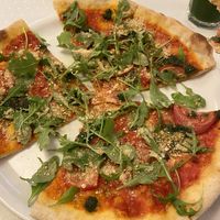 Pizza at Napfényes Restaurant & Confectionery in Budapest