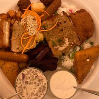 Plate for two at Napfényes Restaurant & Confectionery in Budapest