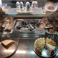 Cakes at Napfényes Restaurant & Confectionery in Budapest