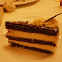 Cake at Napfényes Restaurant & Confectionery in Budapest