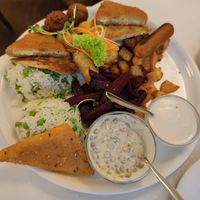 Vegan meal for 2 at Napfényes Restaurant & Confectionery in Budapest