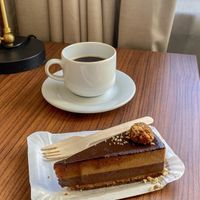 Chocolate and peanuts   at Napfényes Restaurant & Confectionery in Budapest