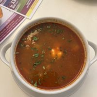 Gulas  at Napfényes Restaurant & Confectionery in Budapest