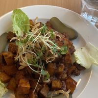   at Napfényes Restaurant & Confectionery in Budapest