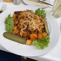   at Napfényes Restaurant & Confectionery in Budapest