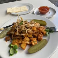   at Napfényes Restaurant & Confectionery in Budapest