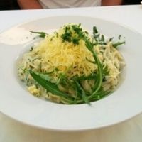 Pasta at Napfényes Restaurant & Confectionery in Budapest