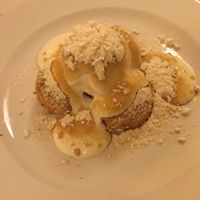 dessert at Napfényes Restaurant & Confectionery in Budapest