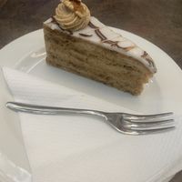   at Napfényes Restaurant & Confectionery in Budapest