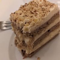 Millefeuille at Napfényes Restaurant & Confectionery in Budapest