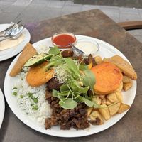 Platter for two  at Napfényes Restaurant & Confectionery in Budapest