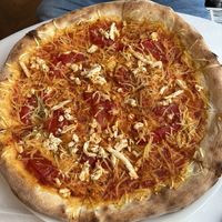 Margarita Pizza  at Napfényes Restaurant & Confectionery in Budapest