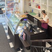   at Napfényes Restaurant & Confectionery in Budapest