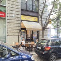   at Napfényes Restaurant & Confectionery in Budapest