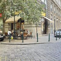   at Napfényes Restaurant & Confectionery in Budapest