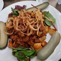 Szejtánbrassói at Napfényes Restaurant & Confectionery in Budapest