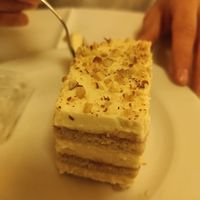 Hazi cake - soooo delicious at Napfényes Restaurant & Confectionery in Budapest