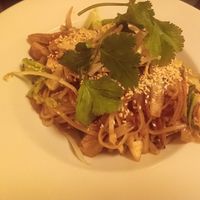 Padthai at Napfényes Restaurant & Confectionery in Budapest