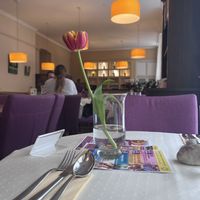   at Napfényes Restaurant & Confectionery in Budapest