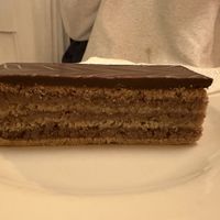   at Napfényes Restaurant & Confectionery in Budapest