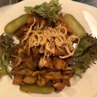   at Napfényes Restaurant & Confectionery in Budapest